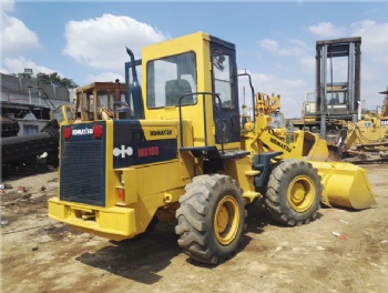 Used Komatsu WA100 wheel loader